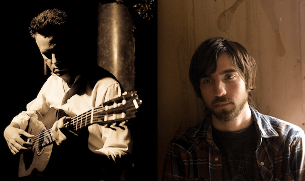 Image via Stereogum. Koz is not actually playing that guitar, though.