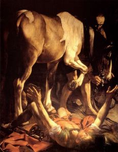 The Conversion of St. Paul, Caravaggio, 1600