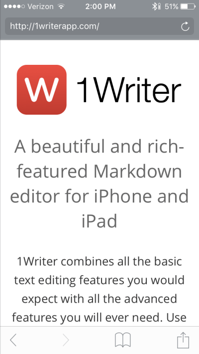 Built-in Web Browser