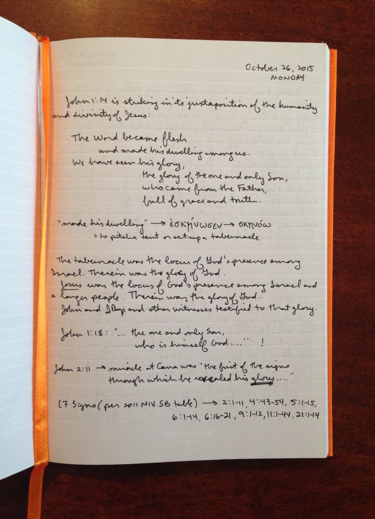 Full Page of Writing